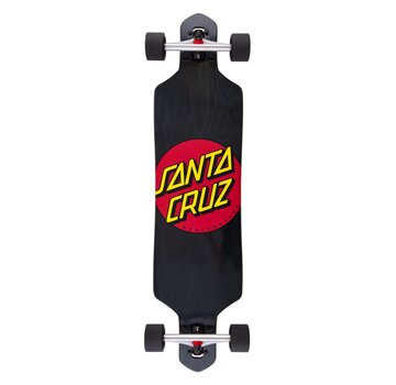 Santa Cruz Santa Cruz Drop Through Longboard 36" Classic Dot Black