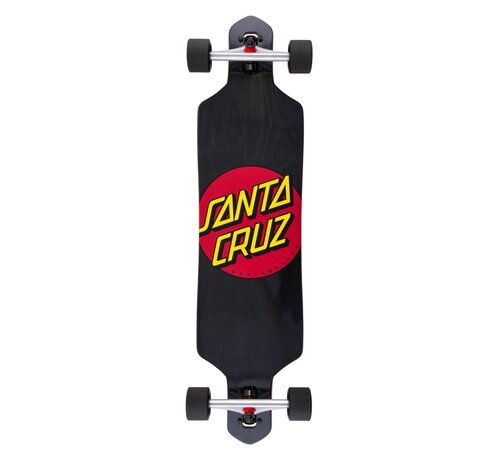 Santa Cruz Santa Cruz Drop Through Longboard 36" Classic Dot Black