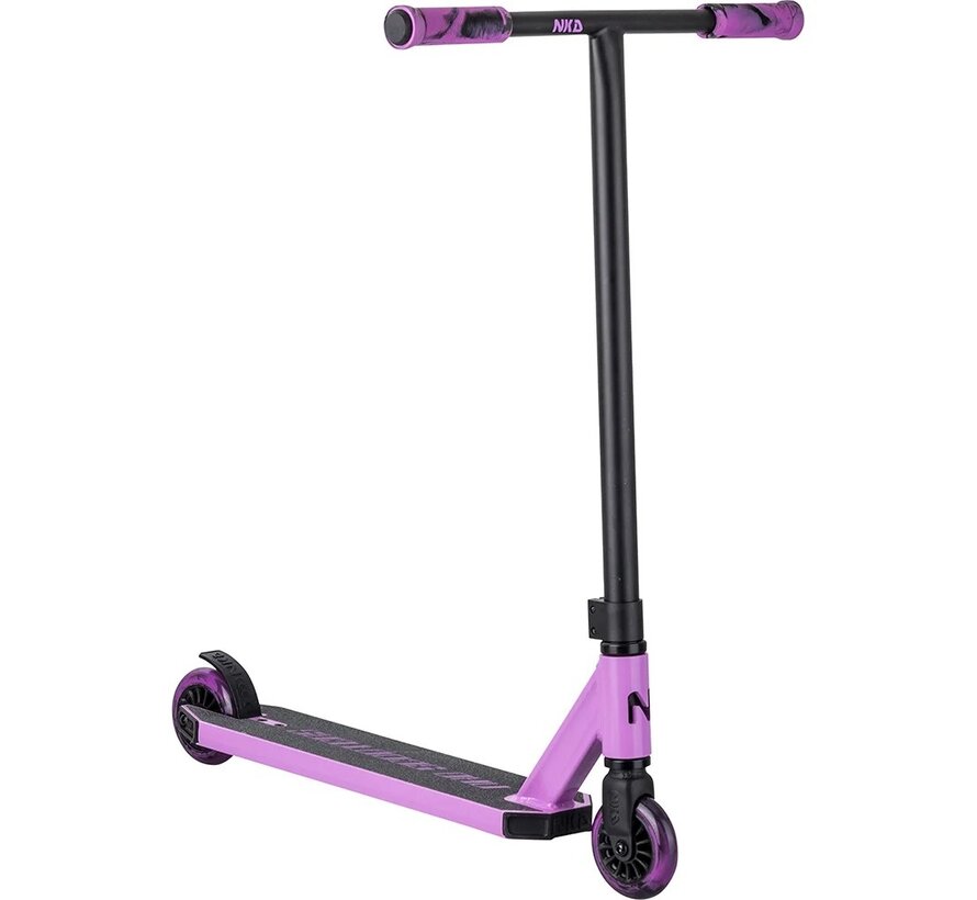 Trottinette de cascade NKD Next Generation Purple avec barre en T