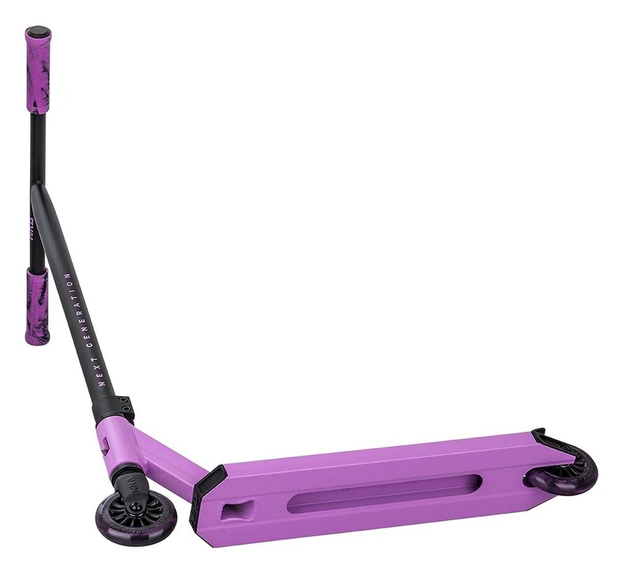 NKD stunt scooter Next Generation Purple with T-bar