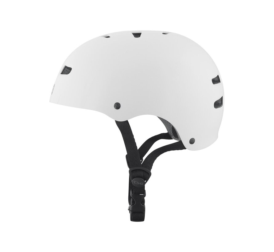 TSG Skate/BMX Helmet Injected White