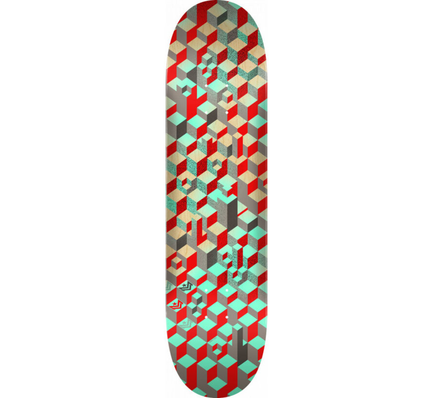 Mini-Logo-Musterblöcke – Skateboard-Deck