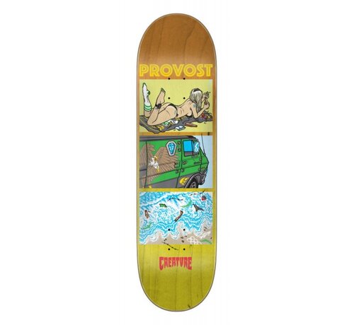 Creature  Creatura Skateboard Deck Provost Hesh Coast