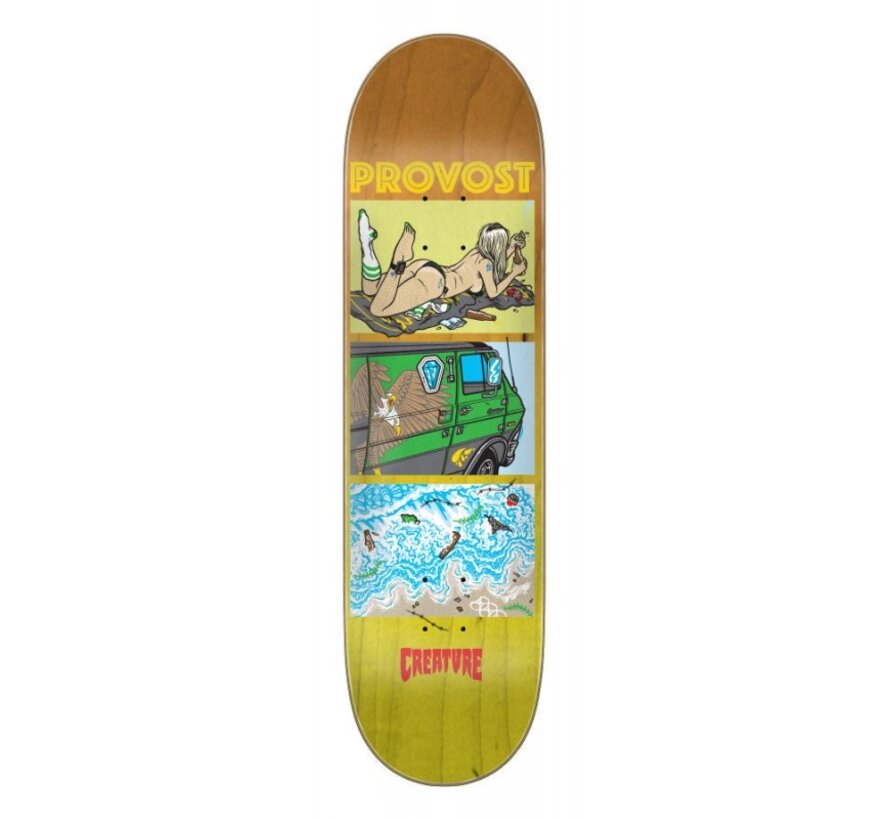 Creatura Skateboard Deck Provost Hesh Coast