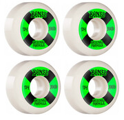 Bones Bones Wheels 100's Blanc-Vert V5 Sidecut 54mm