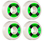 Bones Wheels 100's Blanco-Verde V5 Sidecut 54mm