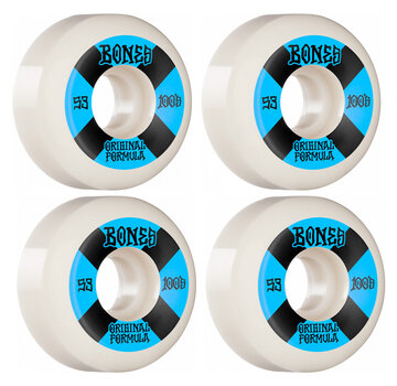 Bones Bones Wheels 100's Blanco-Azul V5 Sidecut 53mm