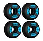 Bones Wheels 100's Black-Blue V5 Sidecut 53mm