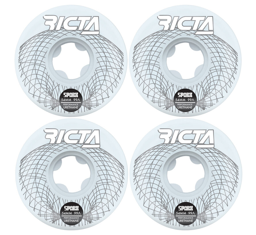Ricta Wheels Wireframe Sparx Blanc-Gris