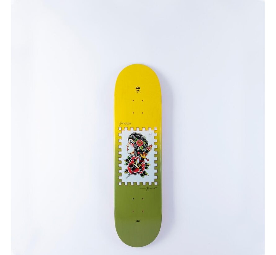 Arbor Tabla de skate Shuriken Getzlaff 8.5