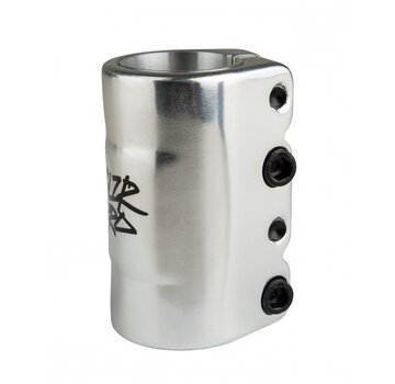 Blazer Pro Abrazadera Blazer Pro SCS anodizada plateada