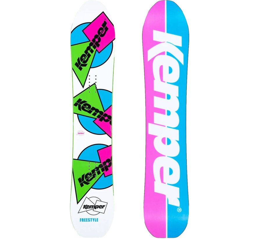 Tabla de snowboard Kemper estilo libre 1989/90 (146 cm; 22/23)