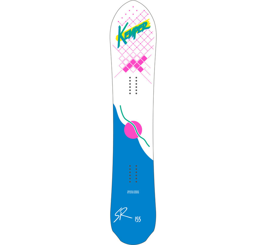 Tabla de snowboard Kemper SR 1986/87 (158 cm; 20/21)