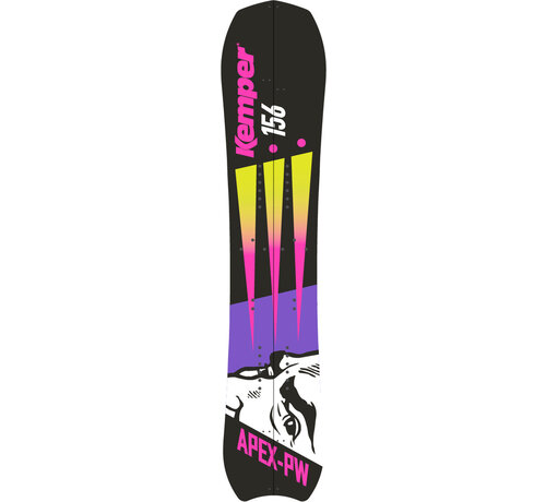 Kemper Snowboards Deska snowboardowa Kemper Apex 1990/91 Split (156cm;21/22)
