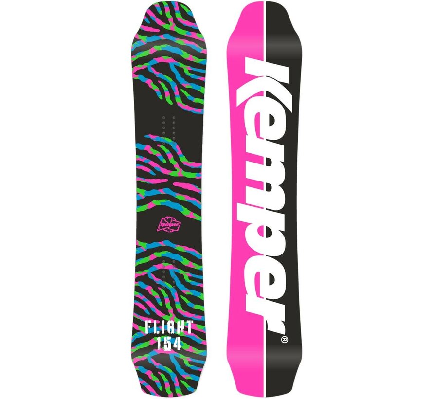 Tabla de snowboard Kemper Flight 2021/22 (154 cm|Negro)