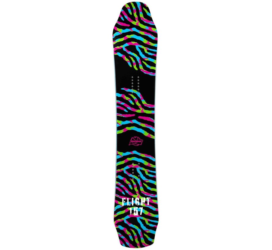 Tabla de snowboard Kemper Flight 2021/22 (154 cm|Negro)