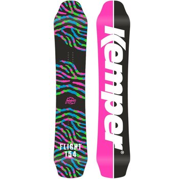 Kemper Snowboards Tabla de snowboard Kemper Flight 2021/22 (157 cm|Negro)