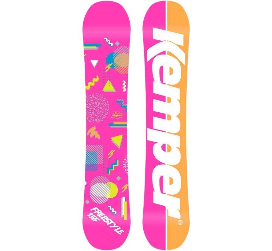Tabla de snowboard Kemper Freestyle 2021/22 (146cm|Rosa)