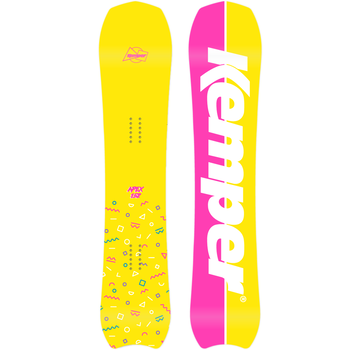 Kemper Snowboards Tabla de snowboard Kemper Apex 2021/22 (156 cm|Amarillo)