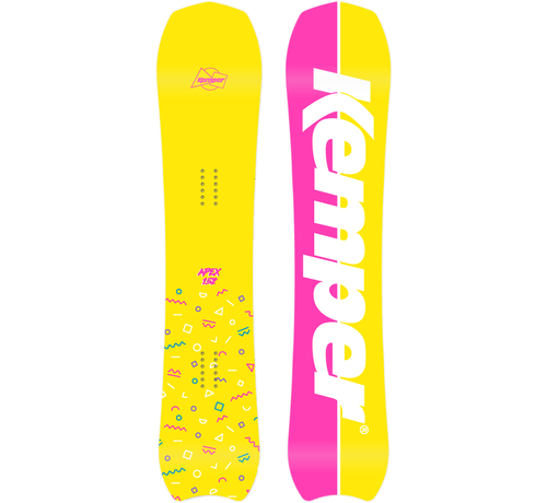 Kemper Snowboards Kemper Apex 2021/22 Snowboard (156cm|Geel)