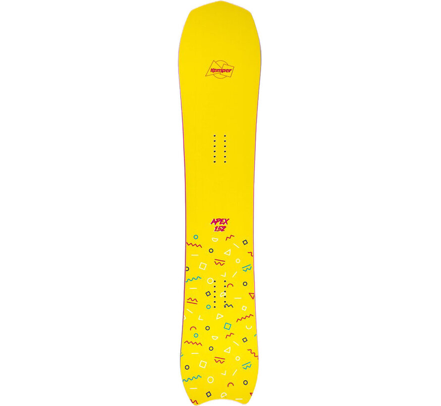 Deska snowboardowa Kemper Apex 2021/22 (156cm|żółty)