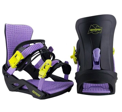 Kemper Snowboards  Fijaciones de snowboard Kemper Freestyle (Negro|43-47.5)