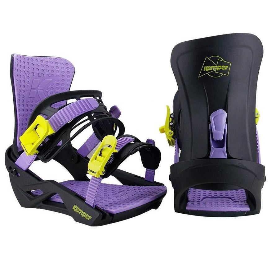 Fijaciones de snowboard Kemper Freestyle (Negro|43-47.5)