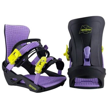Kemper Snowboards Wiązania snowboardowe Kemper Freestyle (czarne|38-42)