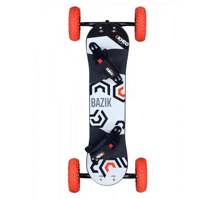 Kheo Bazik V4 mountainboard 8 inch wielen