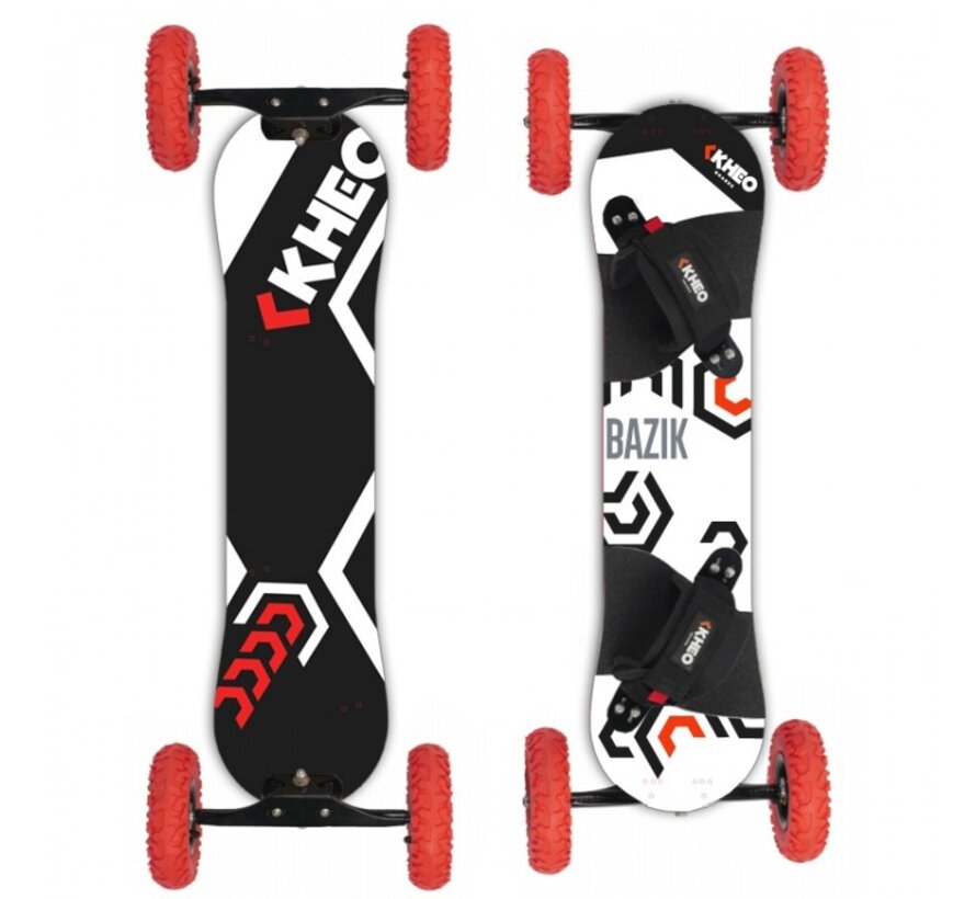 Kheo Bazik V4 mountainboard 8 inch wielen