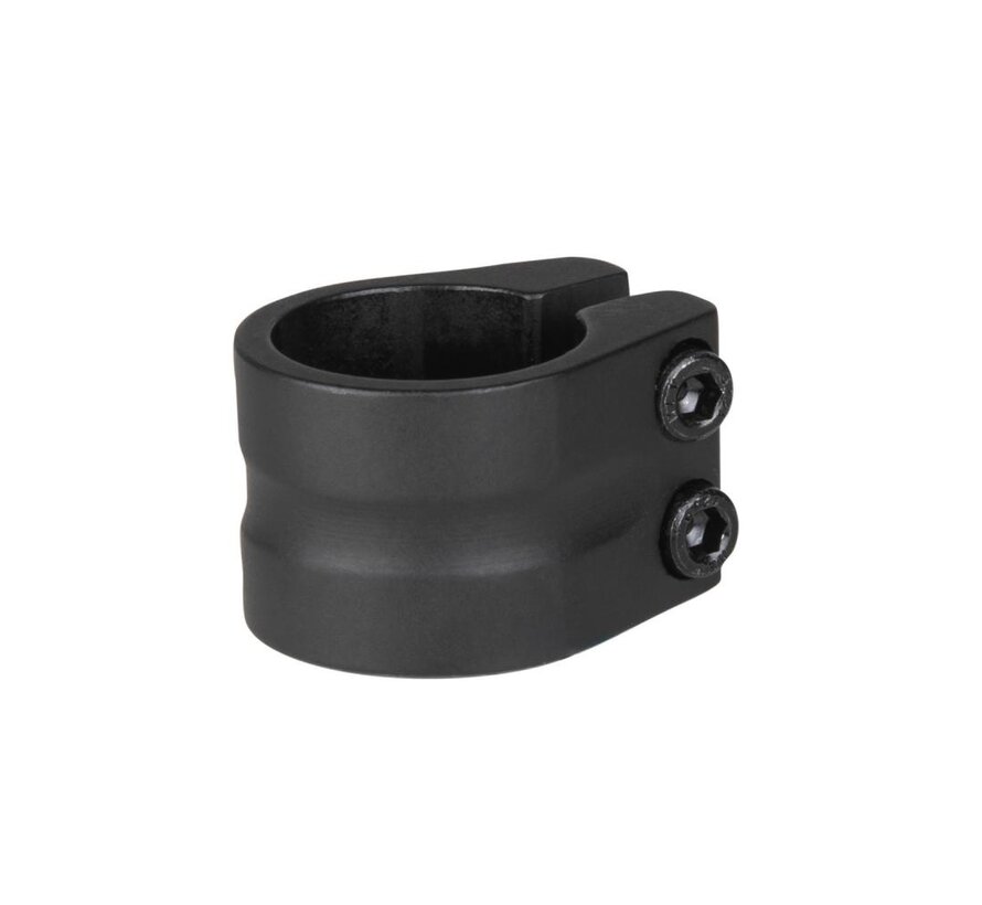Morsetto per lettore Addict a 2 bulloni, 32 mm, nero