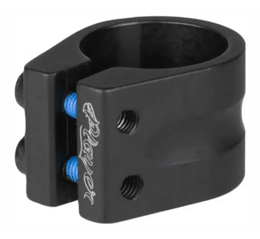 Abrazadera de jugador Addict de 2 pernos de 32 mm, color negro