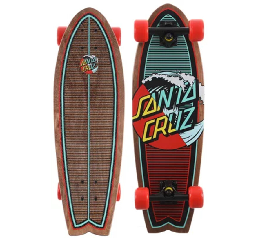 Santa Cruz Cruiser - Tiburón empalme de olas clásico