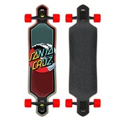 Santa Cruz Drop Through Longboard  Wave Dot Splice 36