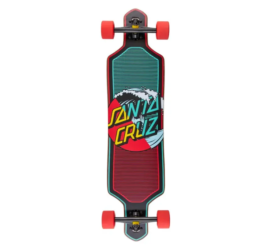 Longboard Drop Through Wave Dot Splice 36