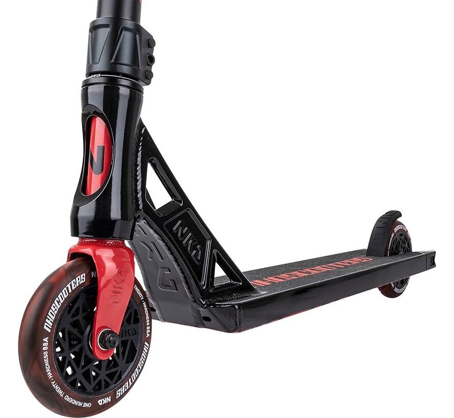 NKD Gas stunt scooter Black-Red