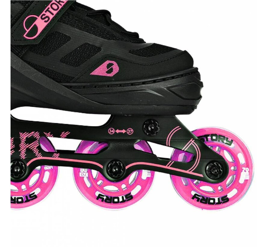 Story Fusion verstellbarer Inline-Skate, Pink