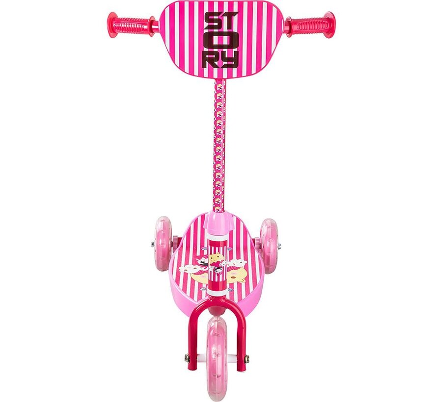Story mini tricycle scooter pour enfants Rose
