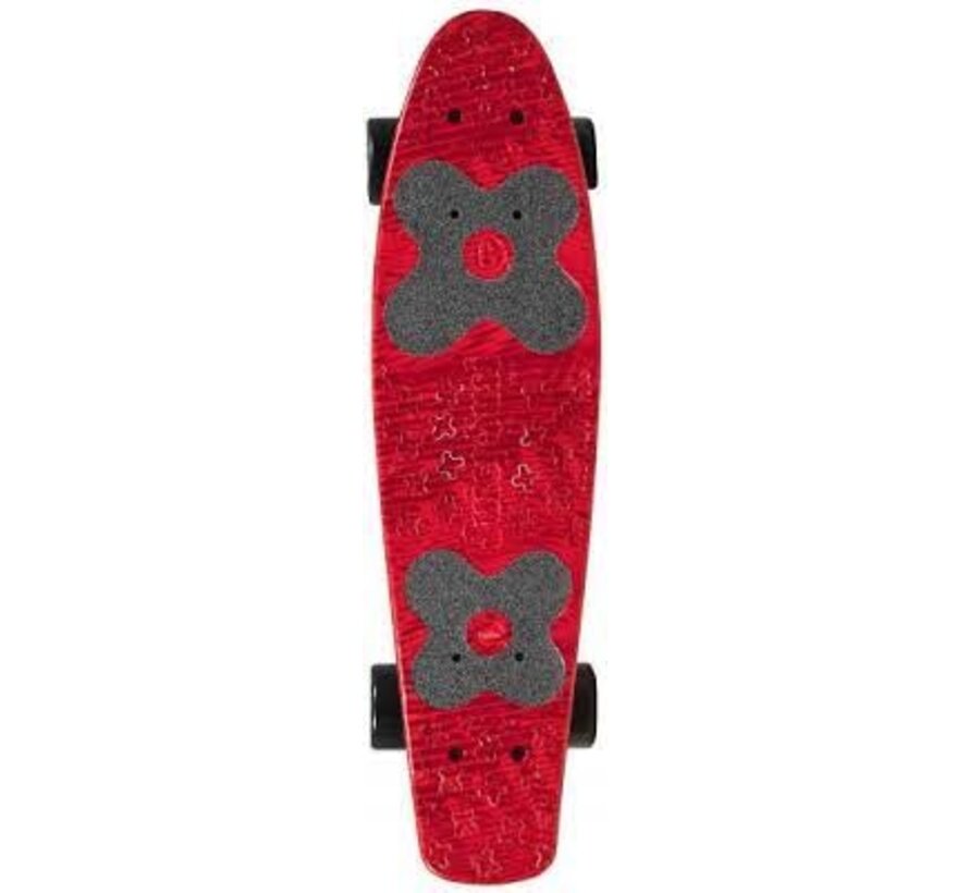 Skateboard Choke Juicy Susi 22,5" Rosso Zora