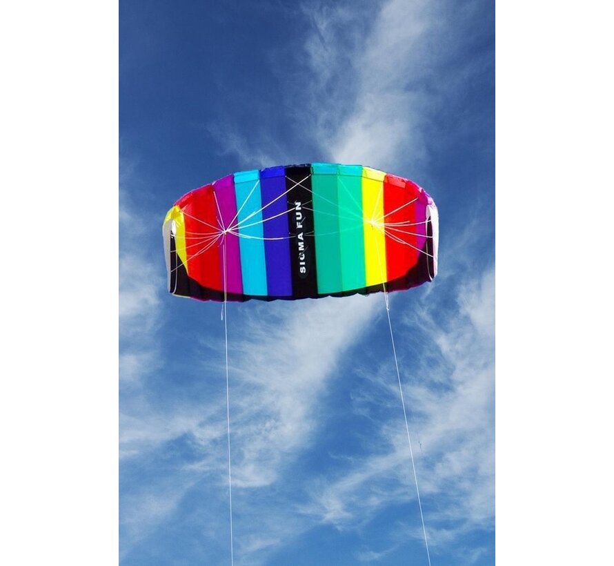Mattress kite Sigma Fun 1.6 Rainbow