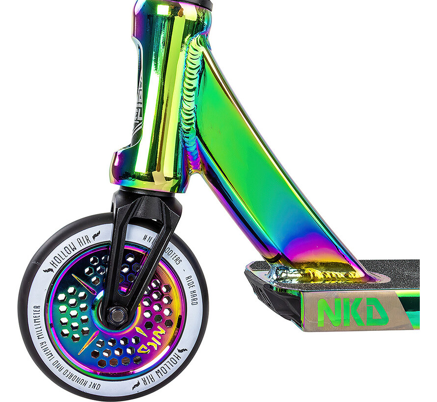 NKD Fuel Stunt Scooter Rainbow