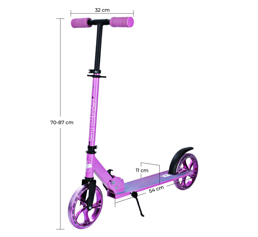 Story Lux Transport Scooter Glitter Pink