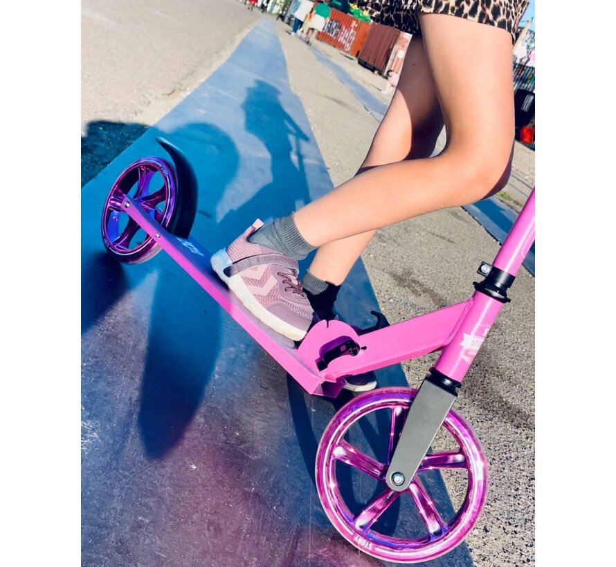 Story Lux Transport Scooter Glitter Pink