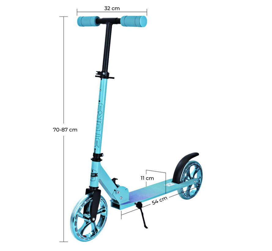 Scooter Story Lux Transporte Menta