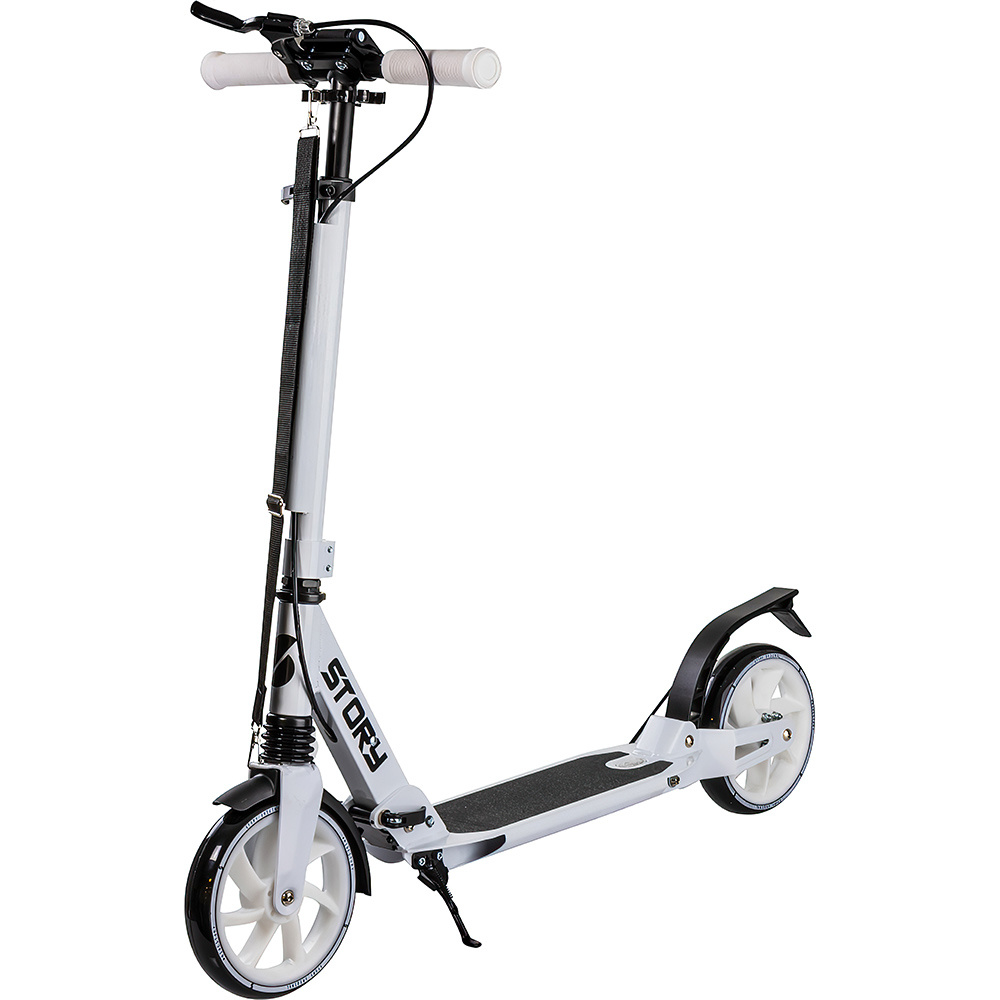 Story Trottinette Adulte Pliable Downtown Blanc - Streetsurfshop