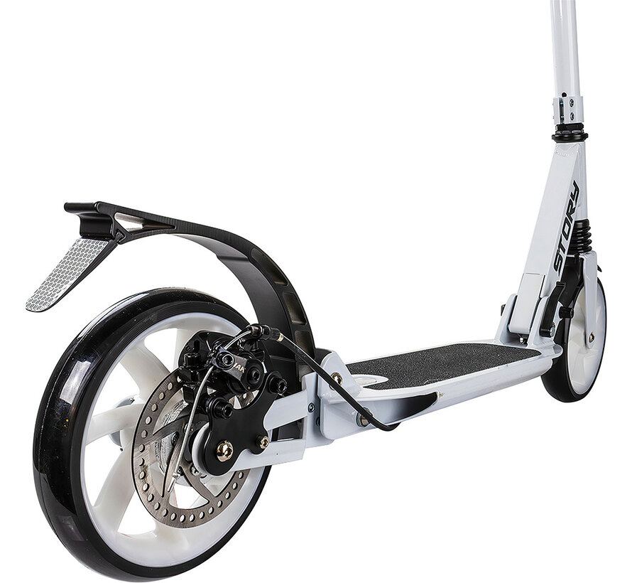 Story Foldable Adult Scooter Downtown White