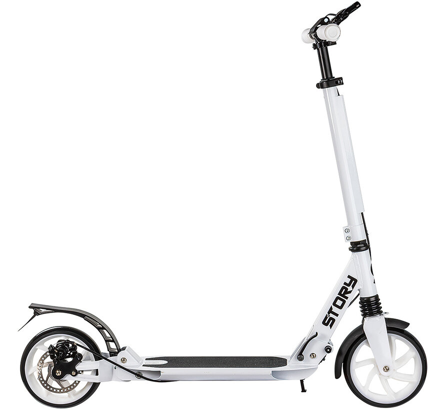 Story Foldable Adult Scooter Downtown White