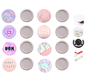 Almighty Gloves Popsocket extended disk set Pink Wit