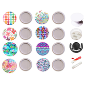 Almighty Gloves Popsocket extended disk set Colorfull Wit