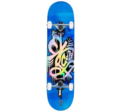 Enuff Enuff Hologram Skateboard Bleu 8.0 / Roues Blanches